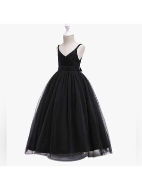 Glamulice Girls Spaghetti Strap Tulle Dress, Size 170 (14 yrs)